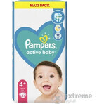 Pampers Active Baby MP S4+ 1×54 buc, mărimea S4+, scutece pentru copii