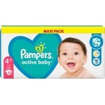 Pampers Active Baby MP S4+ 1×54 buc, mărimea S4+, scutece pentru copii