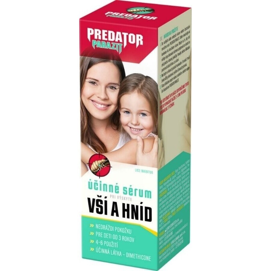 PREDATOR PARASITE Serum tegen luizen en linzen 1×100 ml, serum