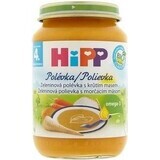 SOPA DE VERDURAS BIO Con carne de pavo 1×190g, guarnición, sopa de verduras