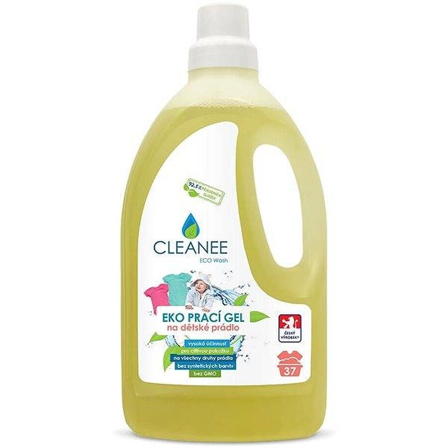 EKO Cleanee 1.5L 1×1500 ml EKO Cleanee 1.5L 1×1500 ml Baby Laundry Washing Gel, gel di lavaggio