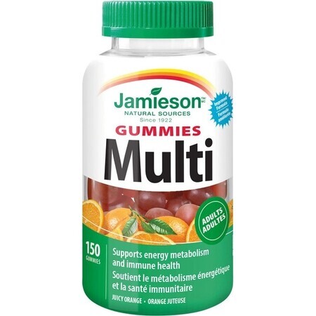 Jamieson Multi Gummies for Adults 150pcs 1×150 tbl, food supplement