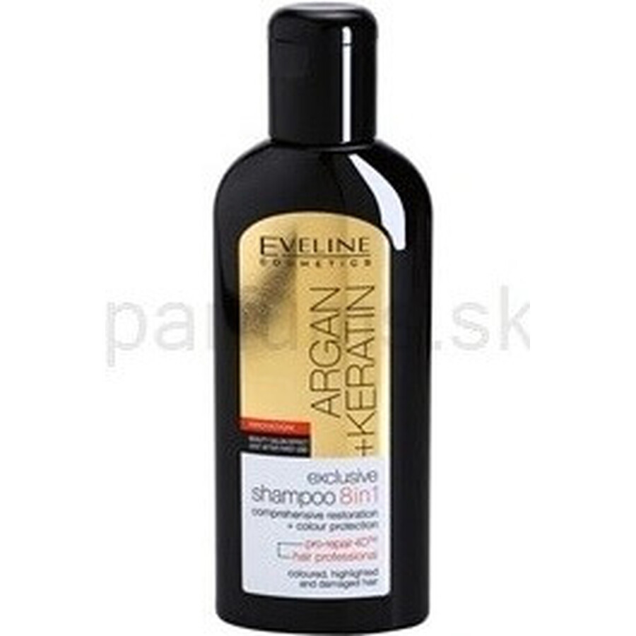 EVELINE Shampooing Argan + Kératine 8in1 150ml 1×150 ml, shampooing