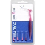 CURAPROX CPS 08 prime plus pink 1×1 set, brosses interdentaires 5 pcs + support UHS 451