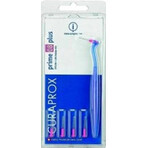 CURAPROX CPS 08 prime plus pink 1×1 set, brosses interdentaires 5 pcs + support UHS 451