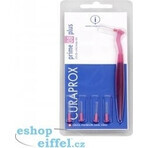 CURAPROX CPS 08 prime plus pink 1×1 set, brosses interdentaires 5 pcs + support UHS 451