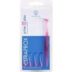 CURAPROX CPS 08 prime plus pink 1×1 set, brosses interdentaires 5 pcs + support UHS 451