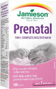 JAMIESON PRENATAL MULTIVITAMIN 1&#215;100 tbl, multivitaminico