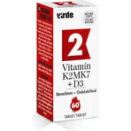 VIRDE VITAMINE VITAMINE K2 MK7 + D3 tbl 1x60 stuks