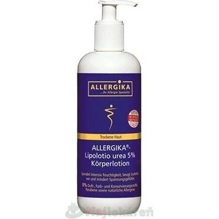 ALLERGIKA Lipolotio urea 5% 1×200 ml, crème pour peaux atopiques