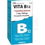 Vitabalans VITA B12 + foliumzuur 1×100 tbl, vitamine B12