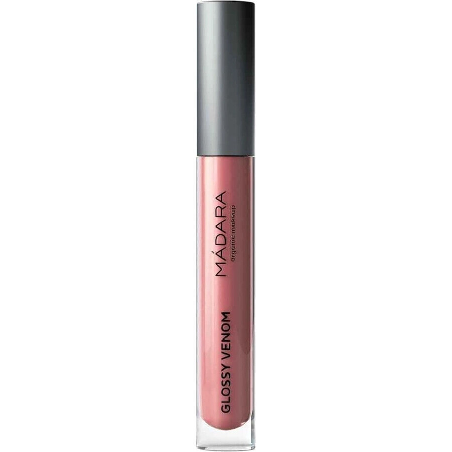 MÁDARA GLOSSY VENOM gloss hydratant pour les lèvres Magnetic Nude 1×4 ml, gloss hydratant pour les lèvres