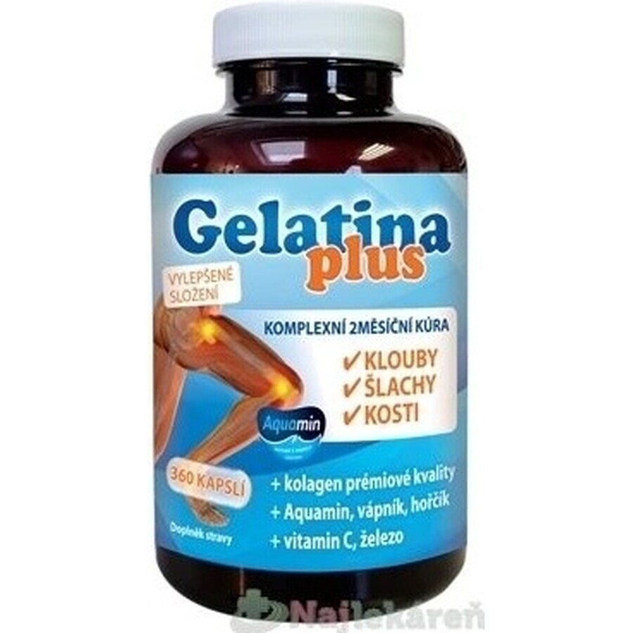 TEREZIA Gelatin Plus 1×360 cps, joint nutrition