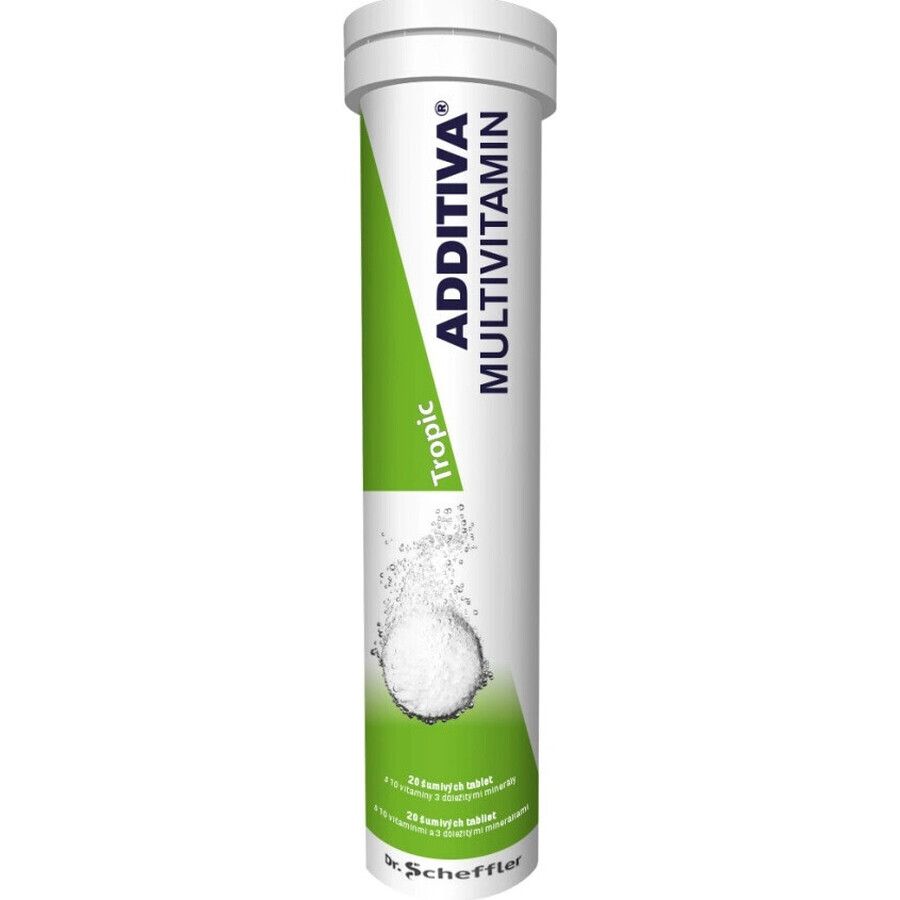 MULTIVITAMINA ADDITIVA Tropic 1×20 tbl, multivitaminico