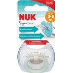 NUK Signature pacifier 0-6 m. CUTIE 1×1 pcs, pacifier