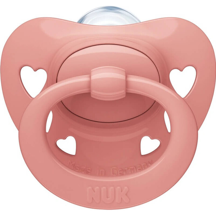 NUK Signature pacifier 0-6 m. CUTIE 1×1 pcs, pacifier