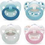 NUK Signature pacifier 0-6 m. CUTIE 1×1 pcs, pacifier