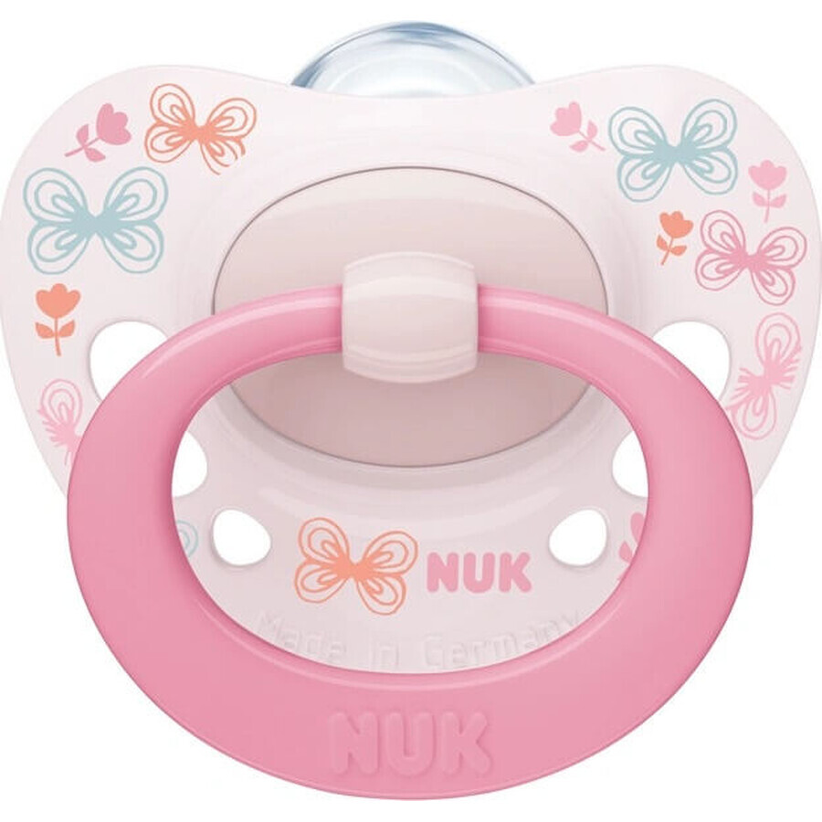 NUK Signature pacifier 0-6 m. CUTIE 1×1 pcs, pacifier