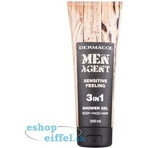 Men Agent SG 3in1 Sensitive feeling 1×250 ml shower gel for men