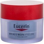 Eucerin HYALURON-FILLER+Volume-Lift Crema de Noche 1×50 ml, Antienvejecimiento