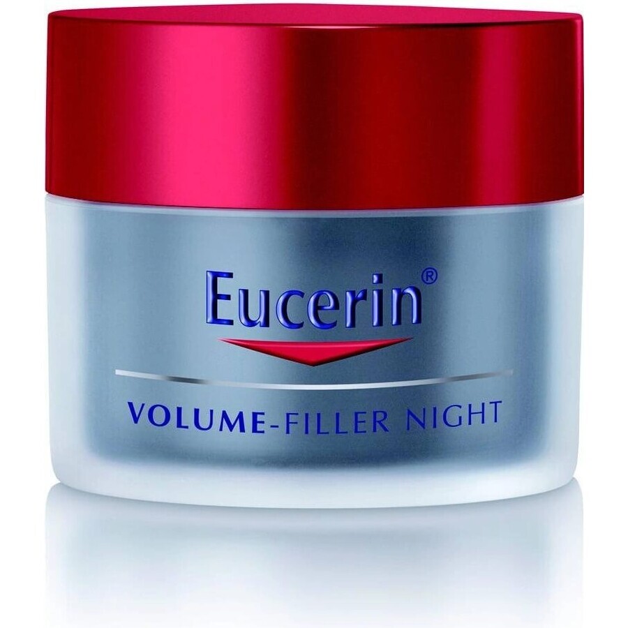 Eucerin HYALURON-FILLER+Volume-Lift Crema de Noche 1×50 ml, Antienvejecimiento