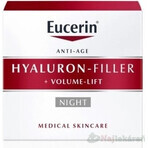 Eucerin HYALURON-FILLER+Volume-Lift Crema de Noche 1×50 ml, Antienvejecimiento