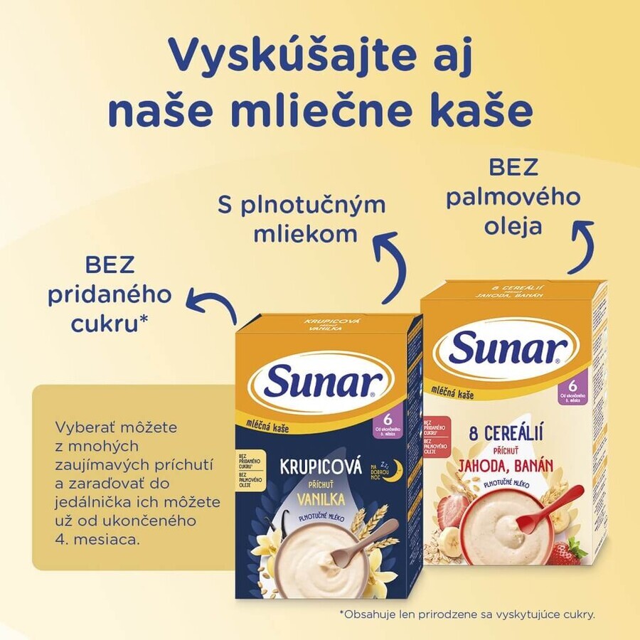 Sunar Complex 1 6×600 g, lapte pentru sugari, de la naștere