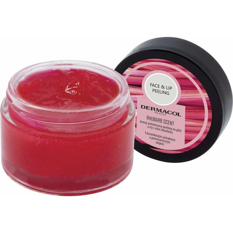 Dermacol Anti-Stress-Peeling für Gesicht und Lippen 1×50 ml, silikon- und parabenfrei