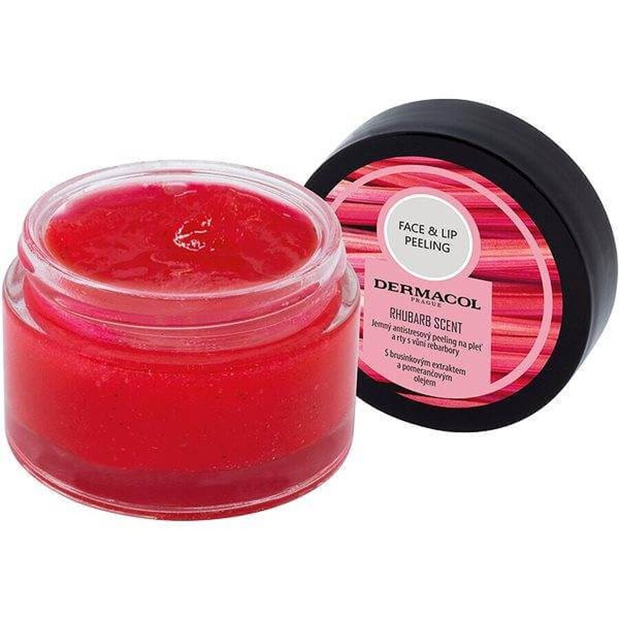 Dermacol Anti-Stress-Peeling für Gesicht und Lippen 1×50 ml, silikon- und parabenfrei