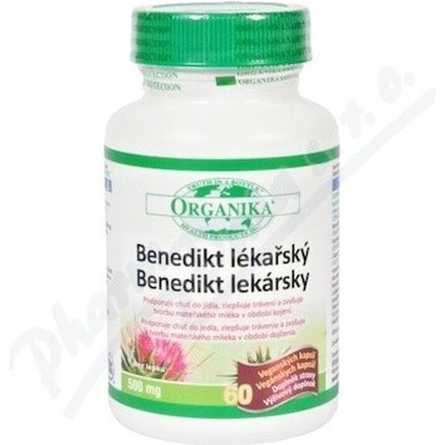 ORGANIC ORGANIC Benedictine medical 1×60 cps, integratore alimentare