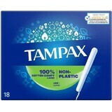 Tampax NON-PLASTIC Super 18pcs 1×18 pcs, tampons