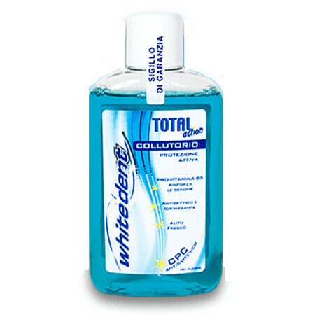 Total Action Mouthwash, 400ml, WhiteDent