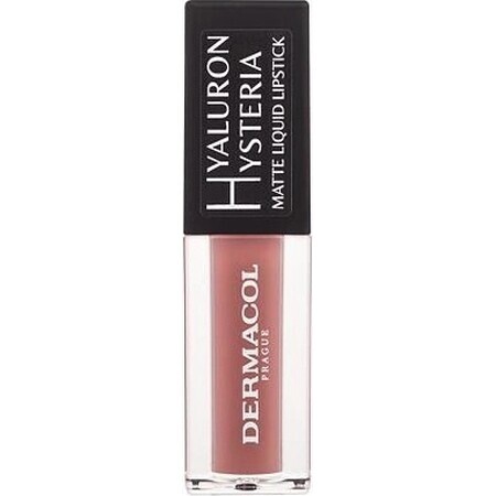 Dermacol Hyaluron Hyaluron Hysteria Matte Liquid Lipstick No.02 1×4,5 ml, Matte Liquid Lipstick