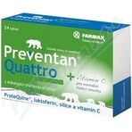 FARMAX Preventan Quattro + vitamina C 1×24 tbl, integratore alimentare