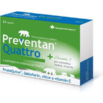 FARMAX Preventan Quattro + vitamina C 1×24 tbl, integratore alimentare