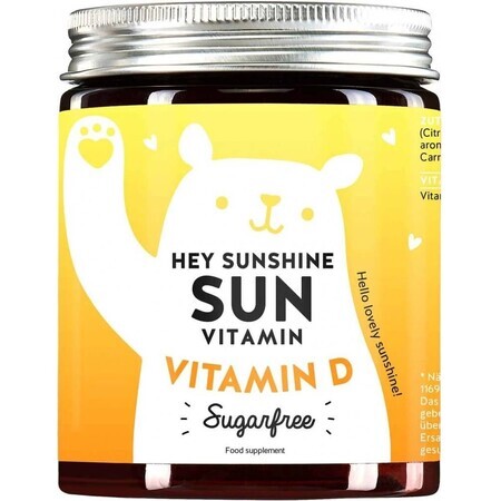 Orsi con benefici Hey Sunshine complex con vitamina D3 senza zucchero 1×60 pz, vitamina D3