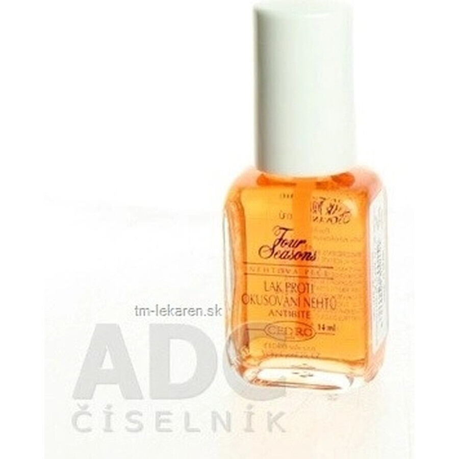 VIER JAHRESZEITEN ANTI-FURNITUR-NAILLACQUER 1×14 ml mit Orangenschalen