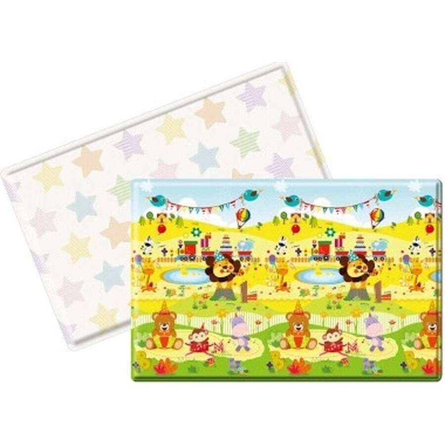 LALALU Playmat PREMIUM Small, 140 x 140 x 1,2 - Happy Birthday 1×1 pc