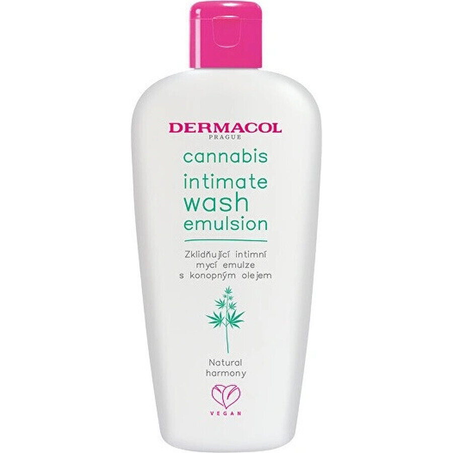 Dermacol Cannabis emulsione intima 1×200 ml, emulsione di lavaggio