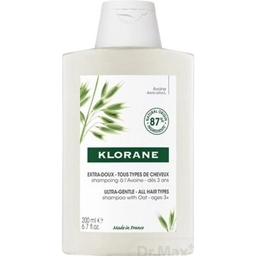 KLORANE SCHAMPOOING met haver 1×200 ml, shampoo