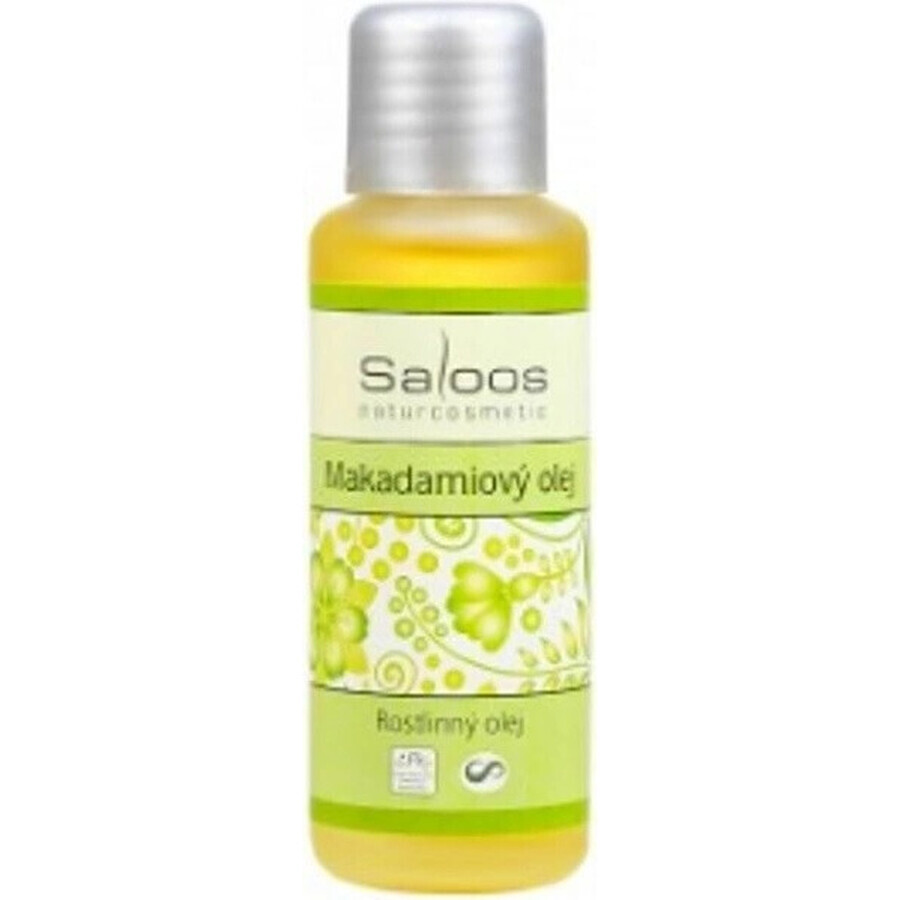 Saloos Macadamia vegetable oil 1×50 ml, skin oil