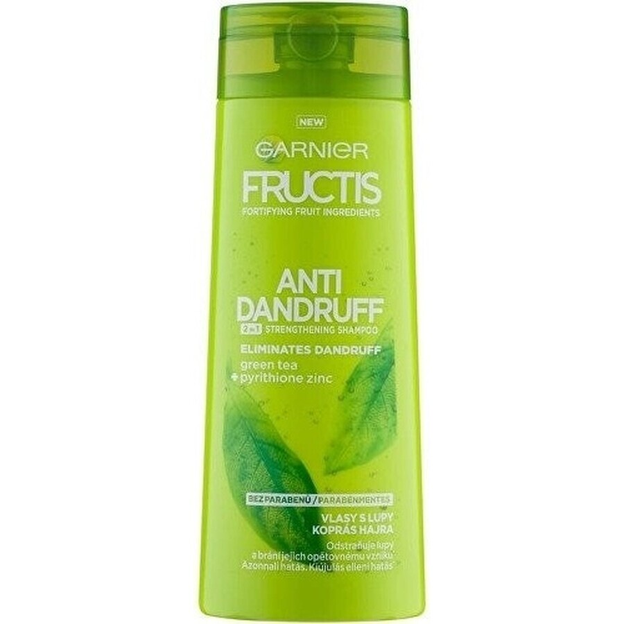 Garnier Fructis Antiroos Reinigende shampoo voor alle haartypes met roos 1×250 ml, shampoo