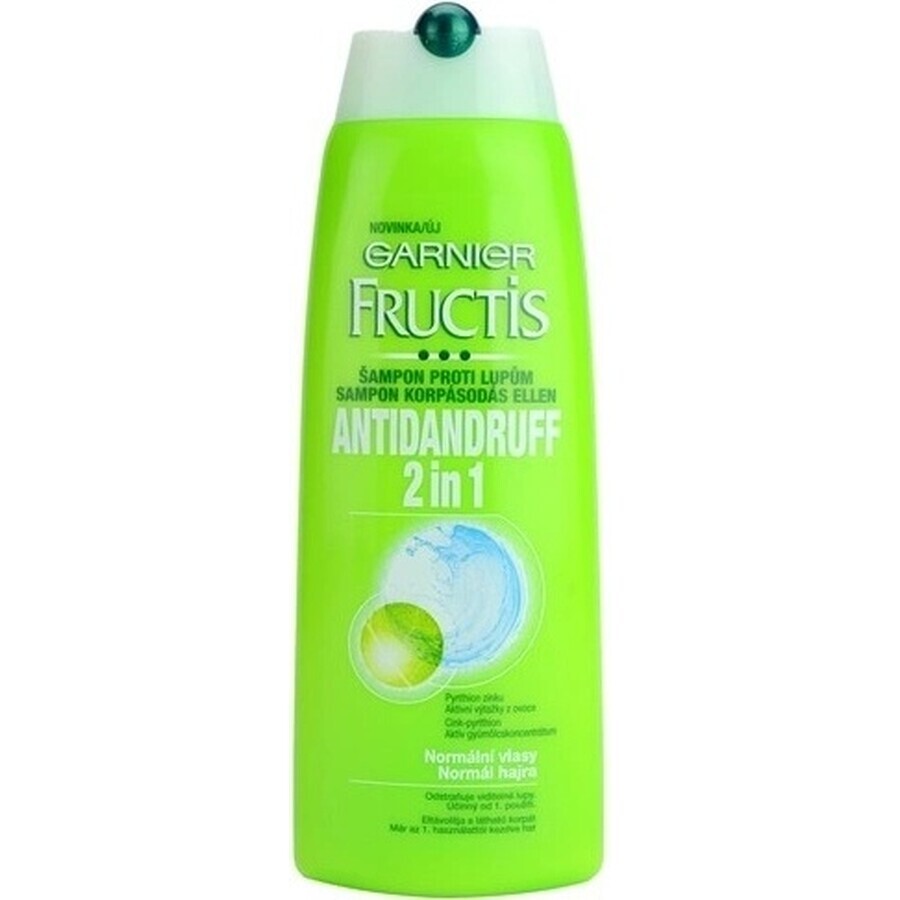 Garnier Fructis Antiroos Reinigende shampoo voor alle haartypes met roos 1×250 ml, shampoo