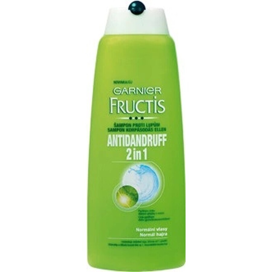 Garnier Fructis Antiroos Reinigende shampoo voor alle haartypes met roos 1×250 ml, shampoo