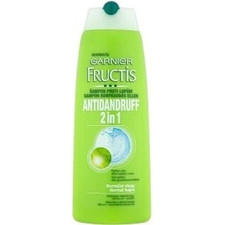 Garnier Fructis Antiroos Reinigende shampoo voor alle haartypes met roos 1×250 ml, shampoo