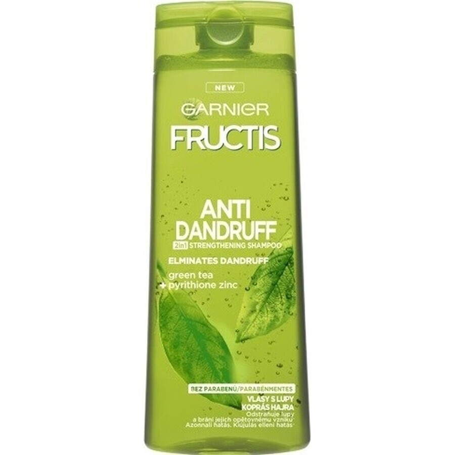 Garnier Fructis Antiroos Reinigende shampoo voor alle haartypes met roos 1×250 ml, shampoo