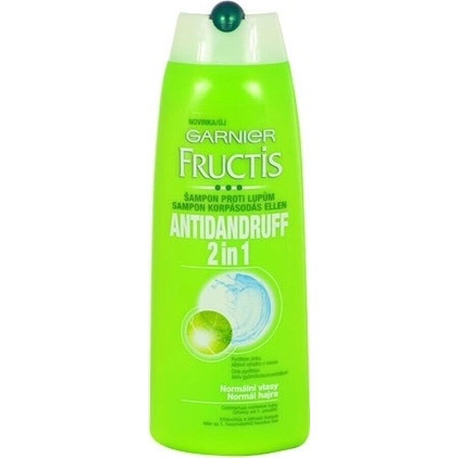 Garnier Fructis Antiroos Reinigende shampoo voor alle haartypes met roos 1×250 ml, shampoo