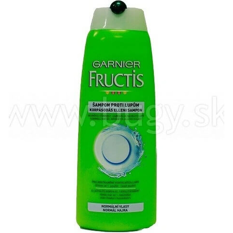 Garnier Fructis Antiroos Reinigende shampoo voor alle haartypes met roos 1×250 ml, shampoo