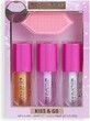 Revolution, Kiss &amp; Go Glaze Lip Care Gift Set 1&#215;1 set, set regalo