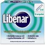 Libenar Soluzione salina multifunzionale 15×5 ml, soluzione isotonica